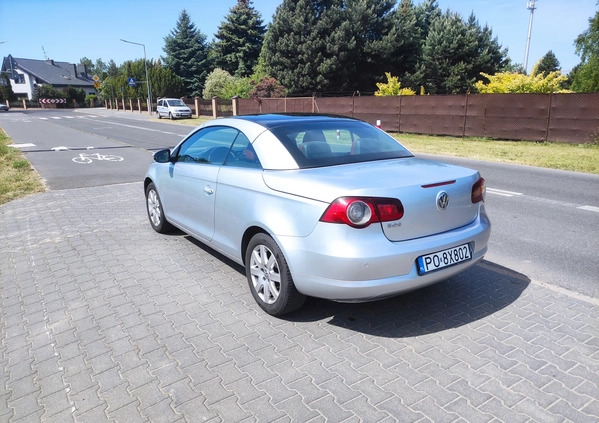 Volkswagen Eos cena 24500 przebieg: 128000, rok produkcji 2009 z Poznań małe 106